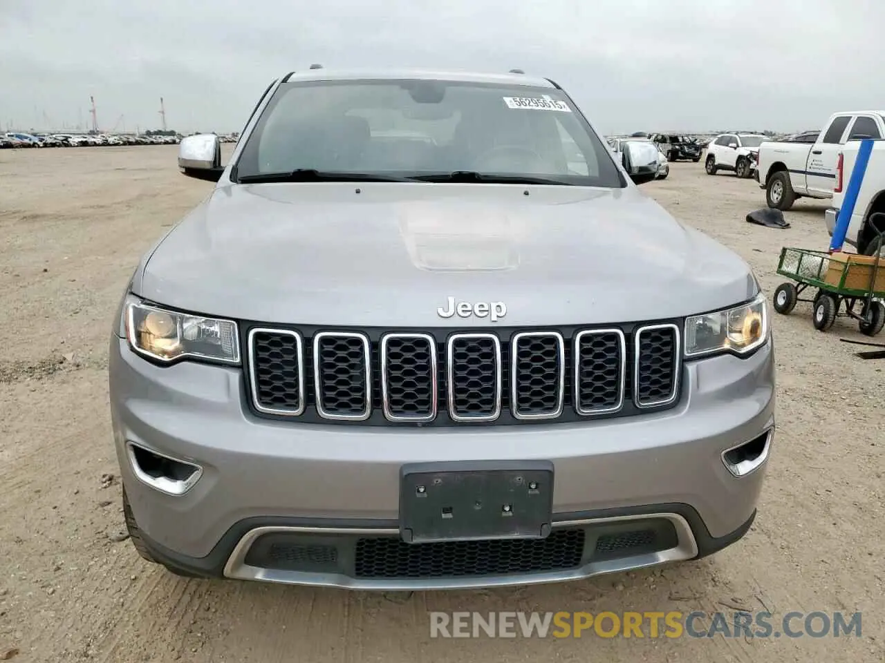 5 fotografías del automóvil dañado 1C4RJFBG9KC765582 JEEP GRAND CHER 2019