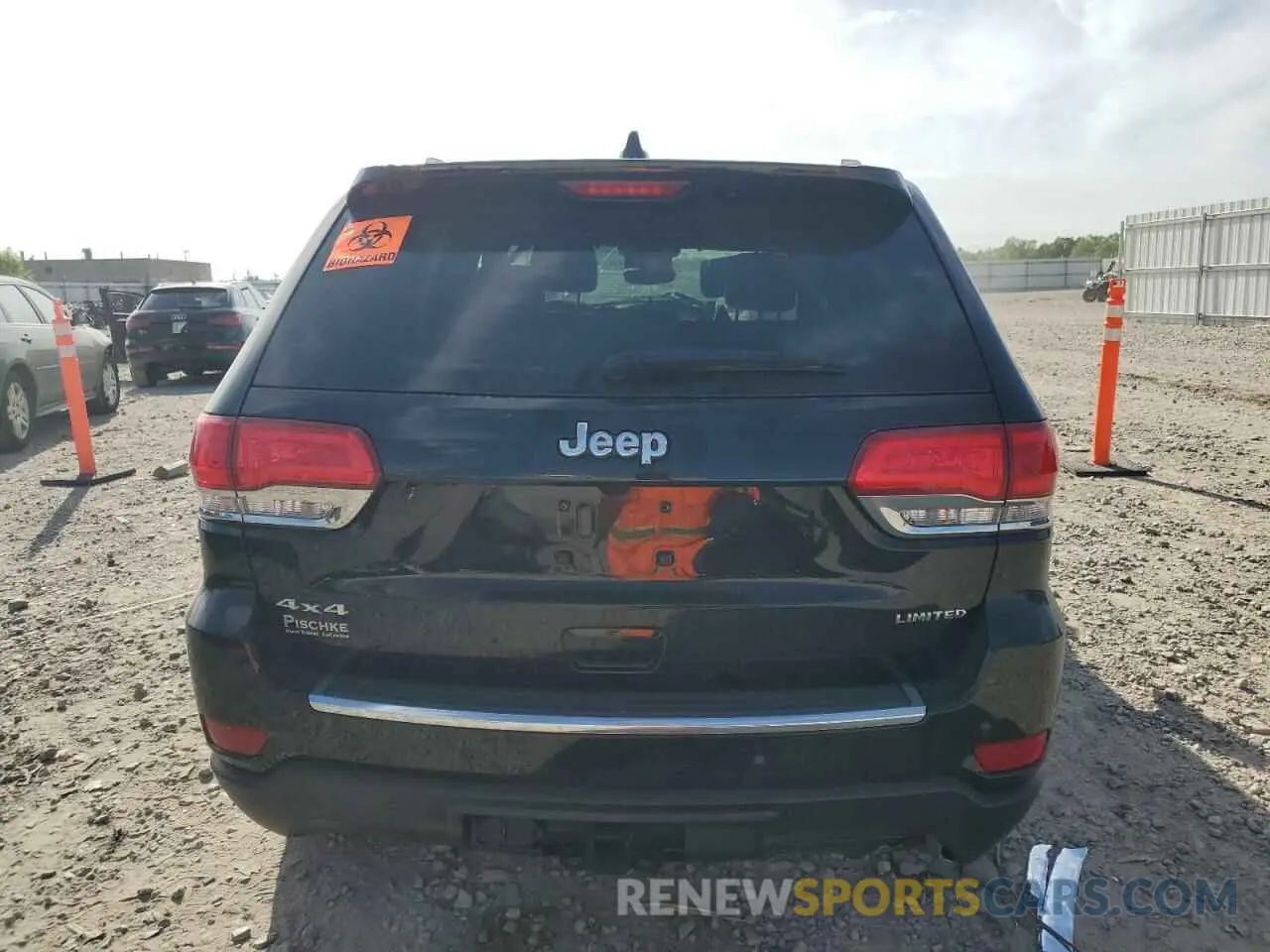 6 fotografías del automóvil dañado 1C4RJFBGXKC574415 JEEP GRAND CHER 2019