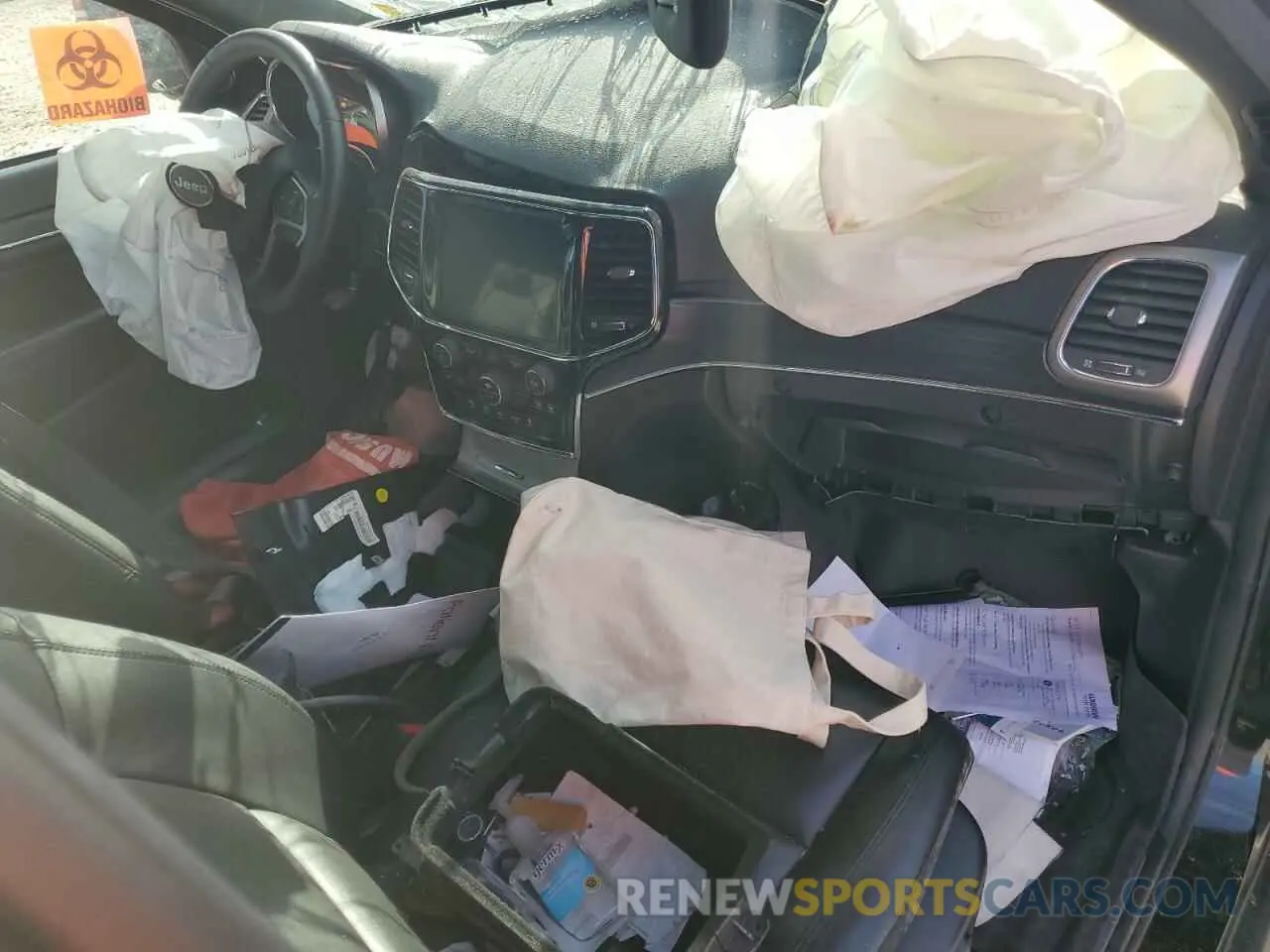 8 fotografías del automóvil dañado 1C4RJFBGXKC574415 JEEP GRAND CHER 2019