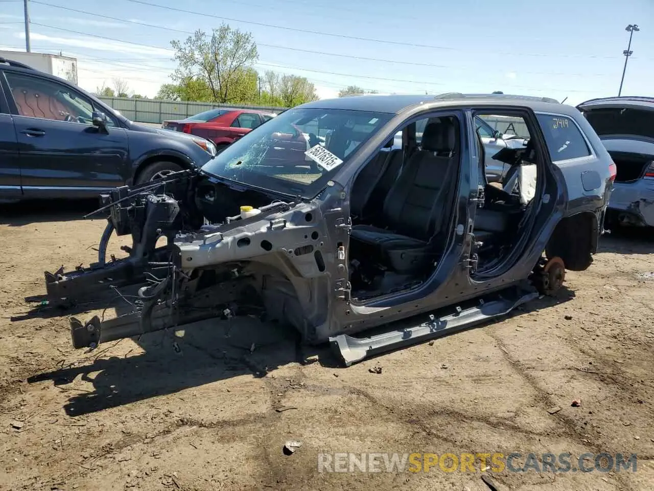 1 fotografías del automóvil dañado 1C4RJFBGXKC627419 JEEP GRAND CHER 2019
