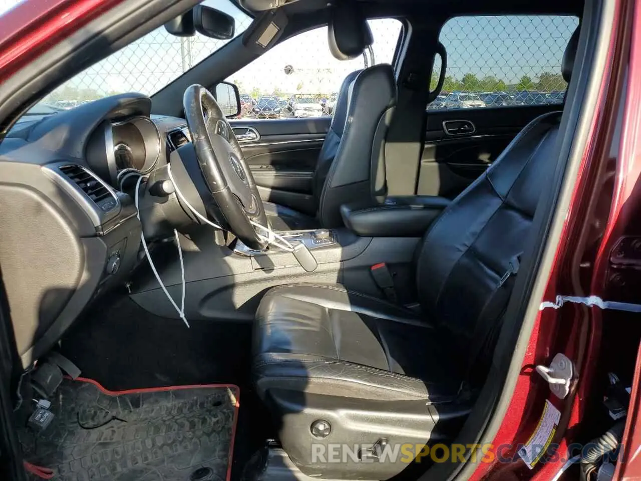 7 fotografías del automóvil dañado 1C4RJFBGXKC679861 JEEP GRAND CHER 2019