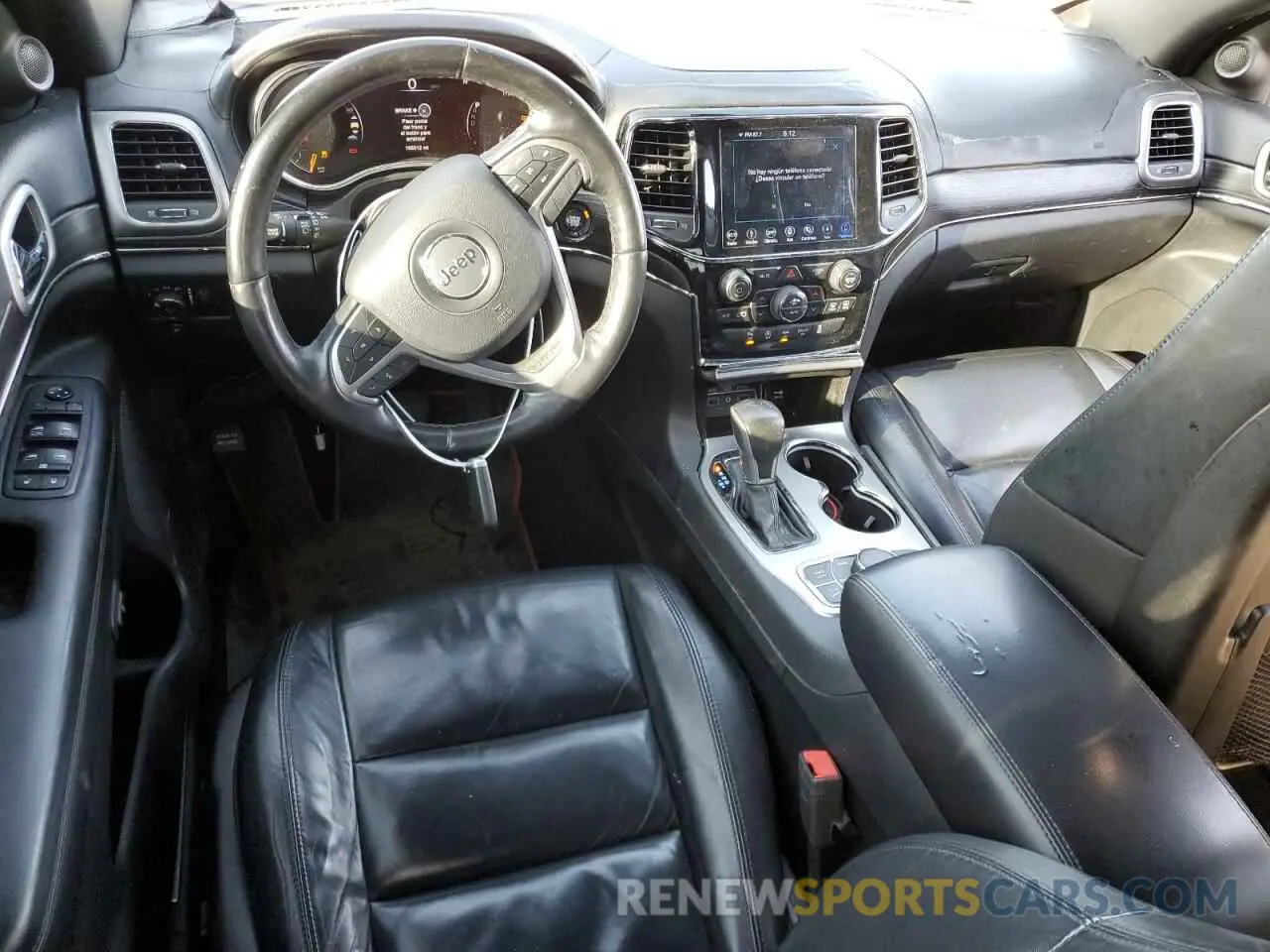 8 fotografías del automóvil dañado 1C4RJFBGXKC679861 JEEP GRAND CHER 2019