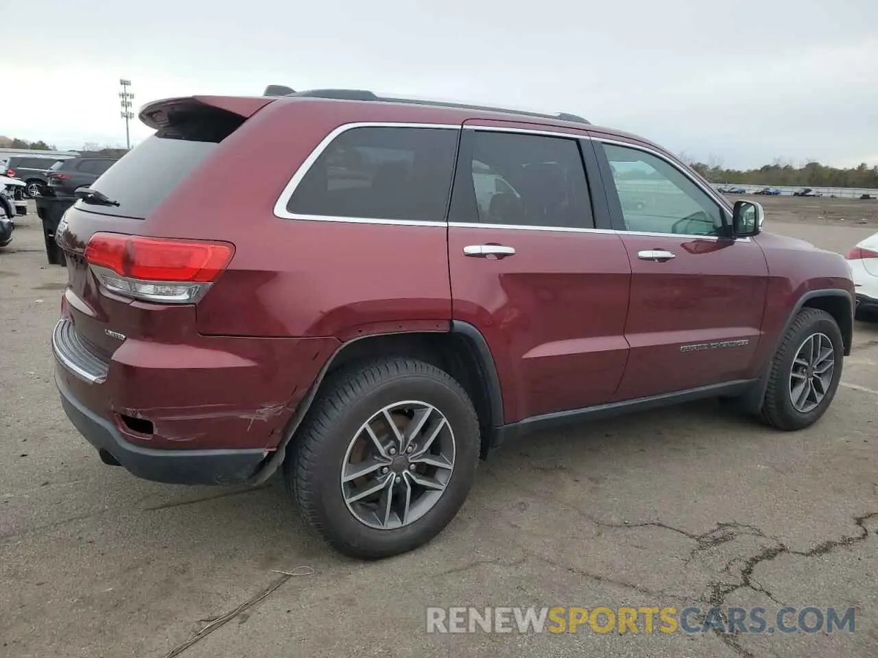 3 fotografías del automóvil dañado 1C4RJFBGXKC680346 JEEP GRAND CHER 2019