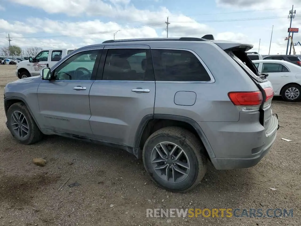 2 fotografías del automóvil dañado 1C4RJFBGXKC838930 JEEP GRAND CHER 2019