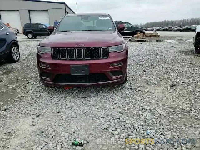 10 fotografías del automóvil dañado 1C4RJFCG0KC636953 JEEP GRAND CHER 2019