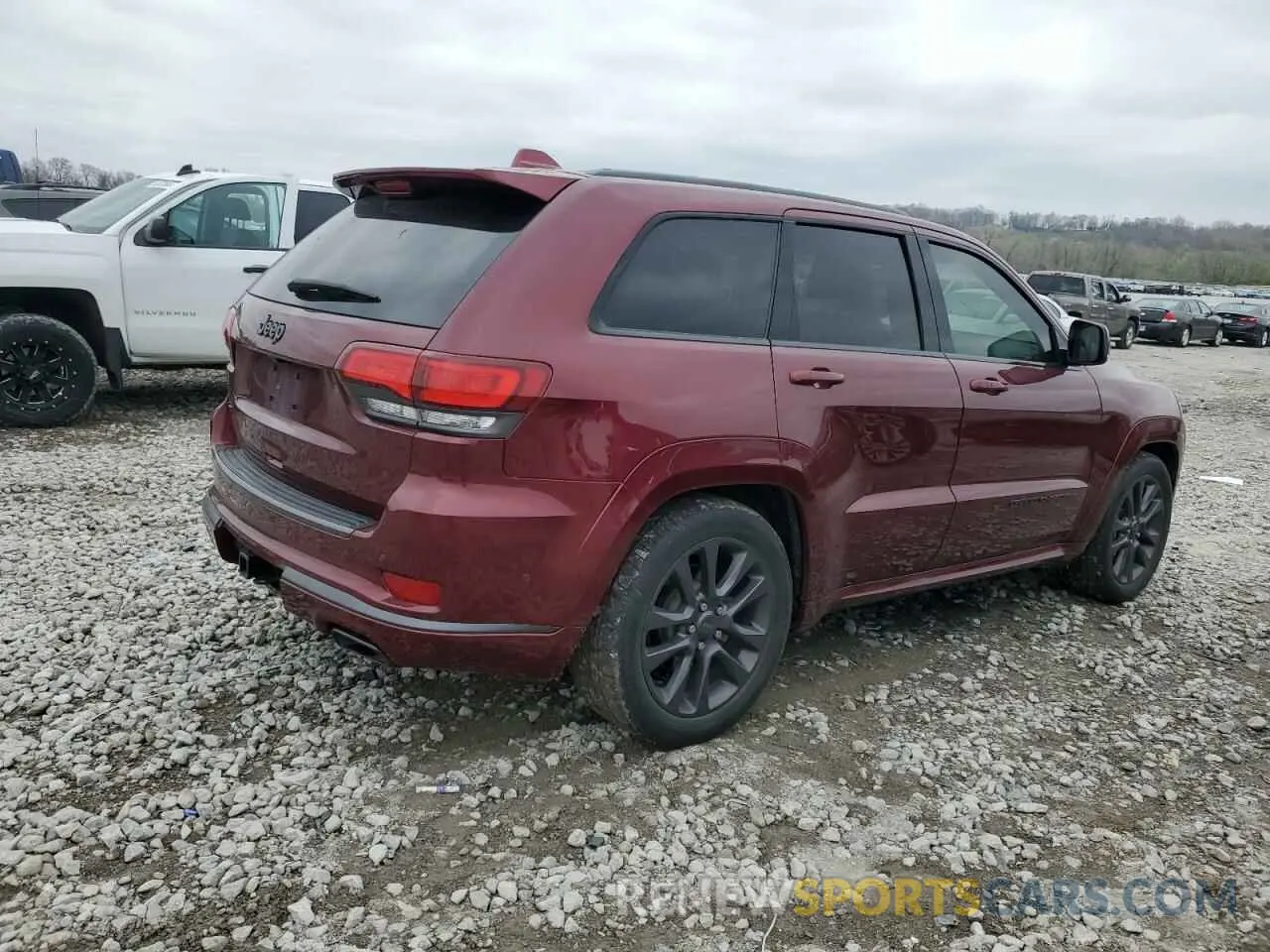 3 fotografías del automóvil dañado 1C4RJFCG0KC636953 JEEP GRAND CHER 2019