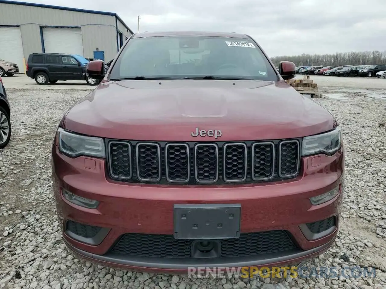5 fotografías del automóvil dañado 1C4RJFCG0KC636953 JEEP GRAND CHER 2019