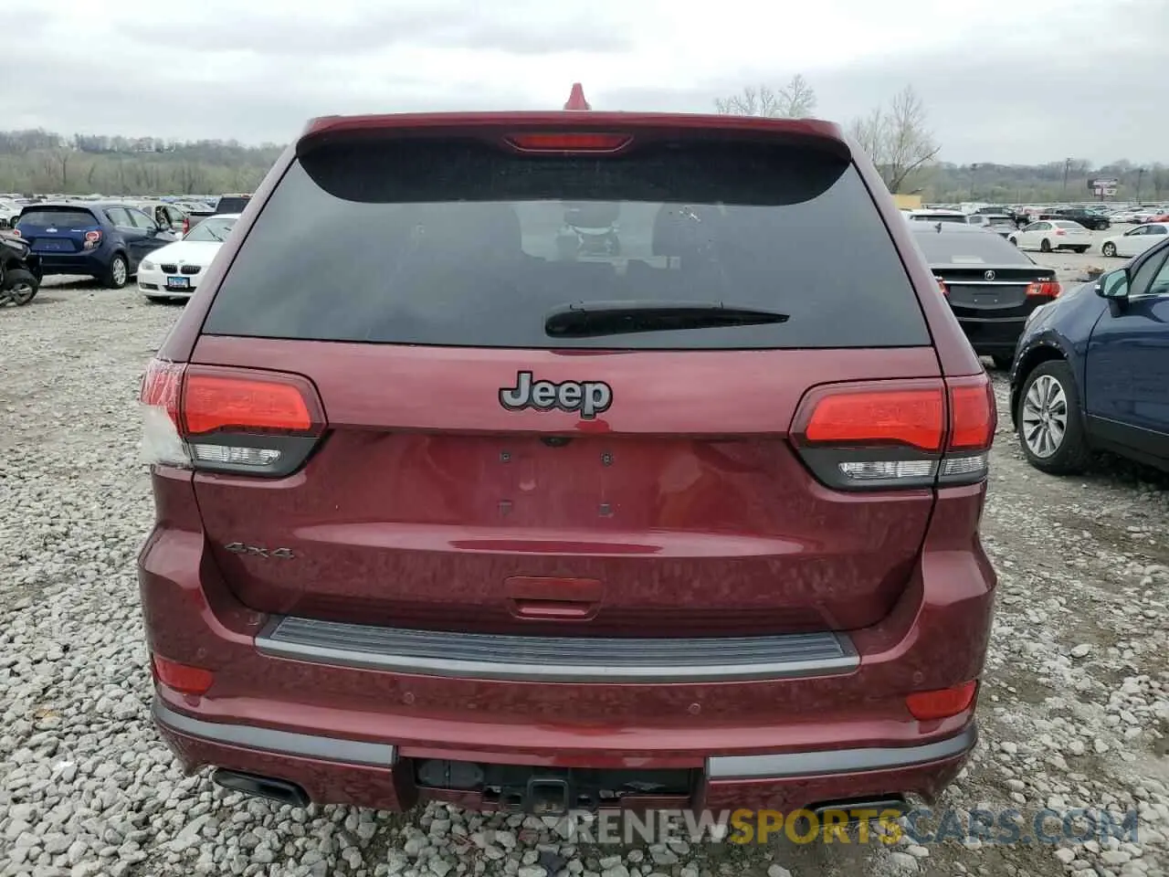 6 fotografías del automóvil dañado 1C4RJFCG0KC636953 JEEP GRAND CHER 2019