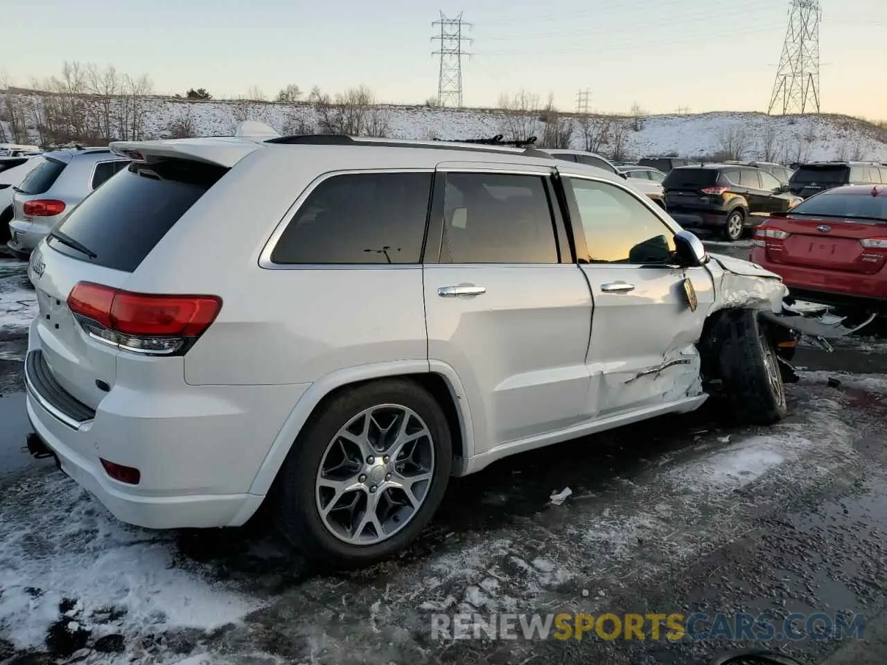3 fotografías del automóvil dañado 1C4RJFCG2KC532853 JEEP GRAND CHER 2019
