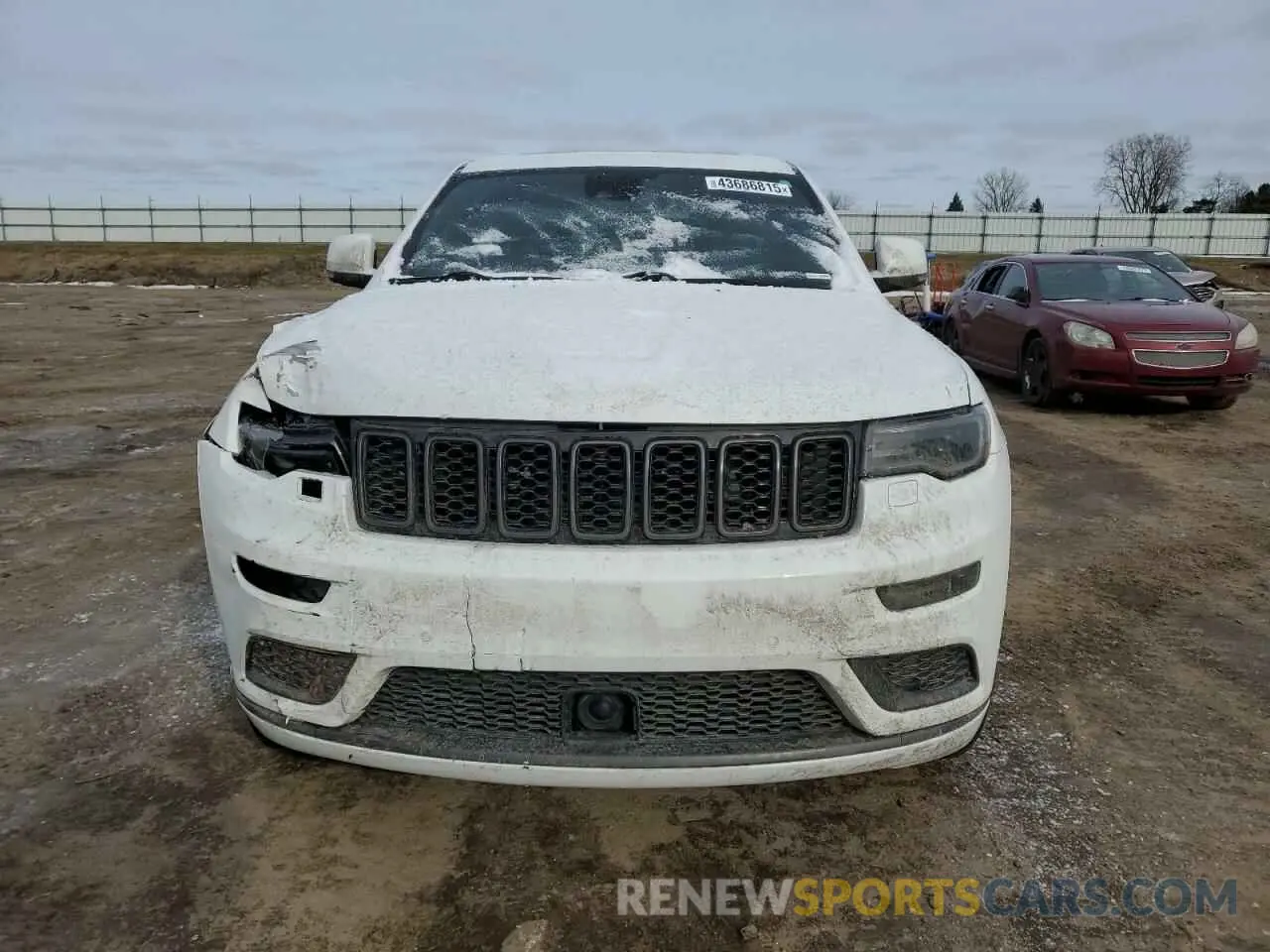 5 fotografías del automóvil dañado 1C4RJFCG5KC569699 JEEP GRAND CHER 2019