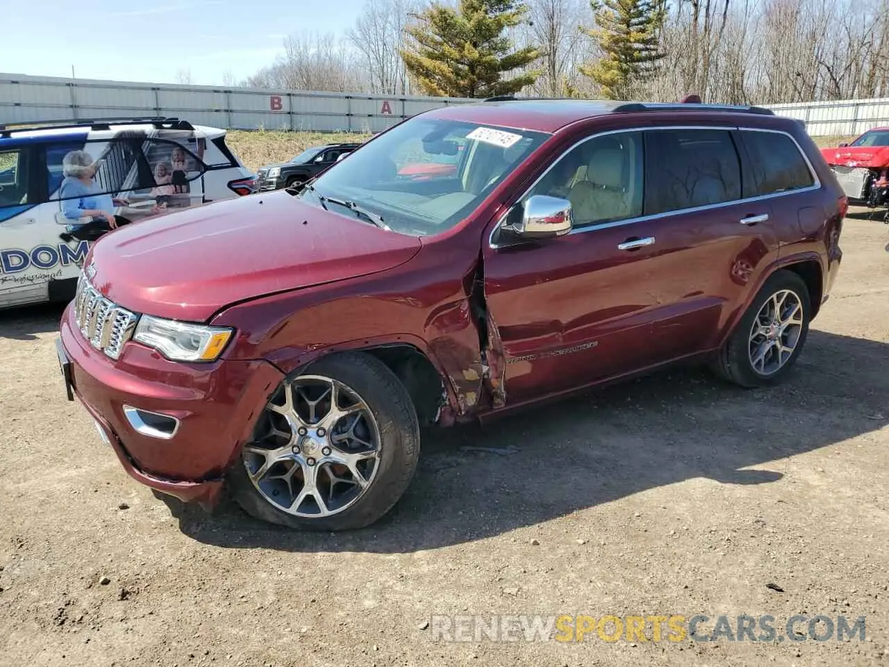 1 fotografías del automóvil dañado 1C4RJFCG6KC774755 JEEP GRAND CHER 2019