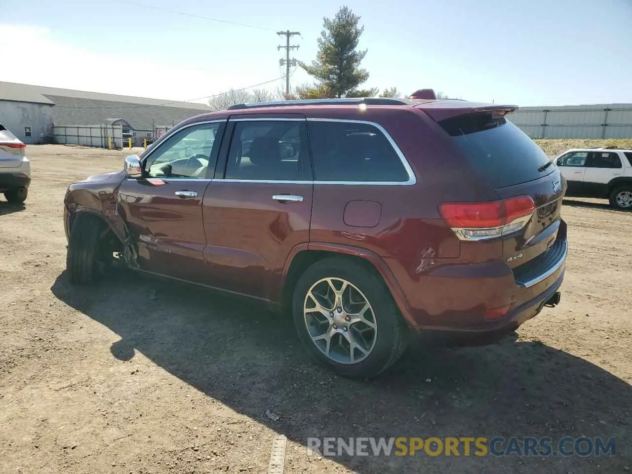 2 fotografías del automóvil dañado 1C4RJFCG6KC774755 JEEP GRAND CHER 2019