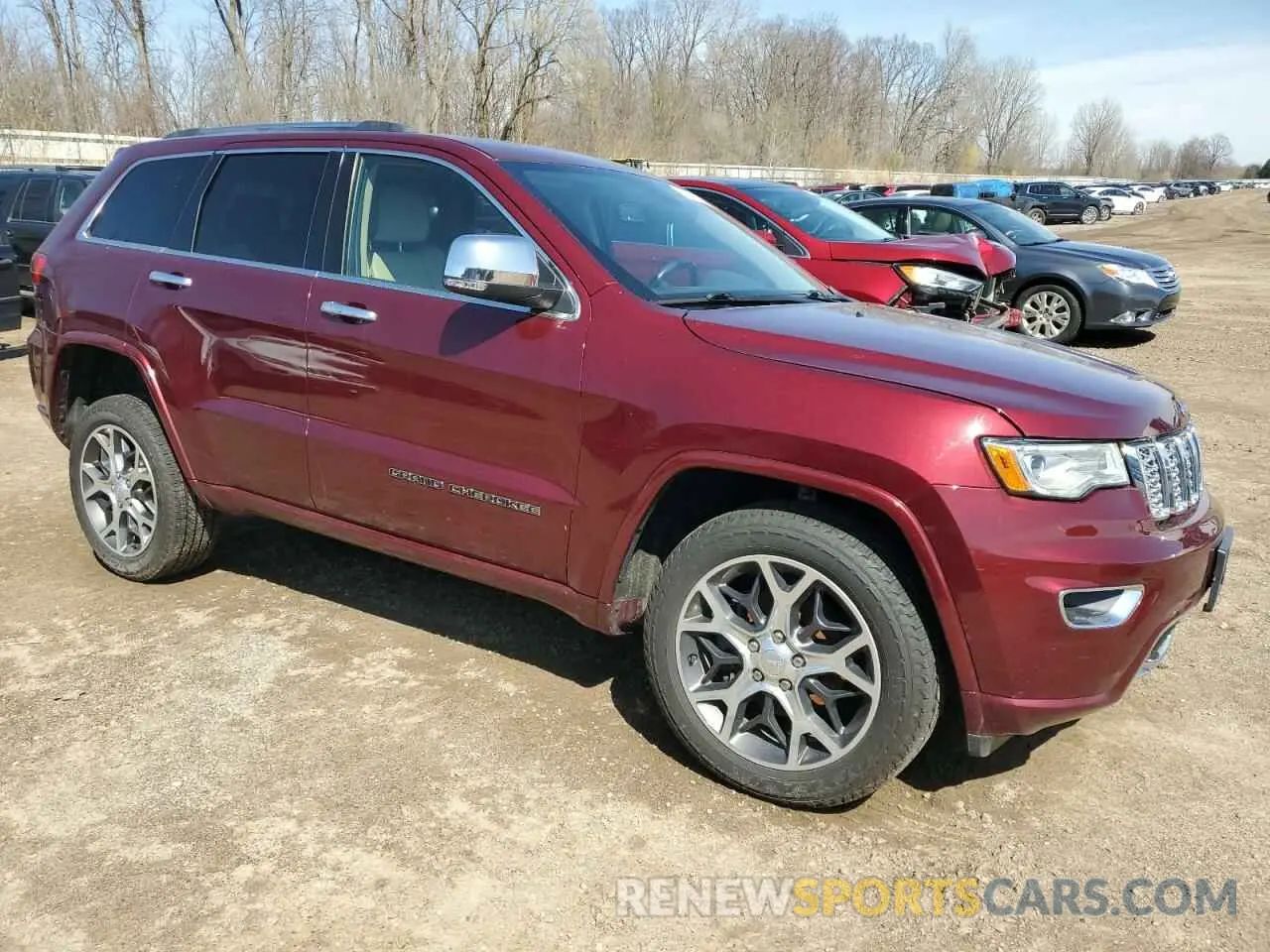 4 fotografías del automóvil dañado 1C4RJFCG6KC774755 JEEP GRAND CHER 2019