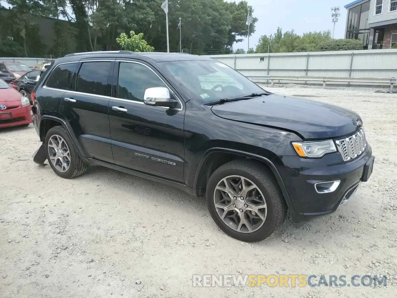 4 fotografías del automóvil dañado 1C4RJFCG9KC531635 JEEP GRAND CHER 2019