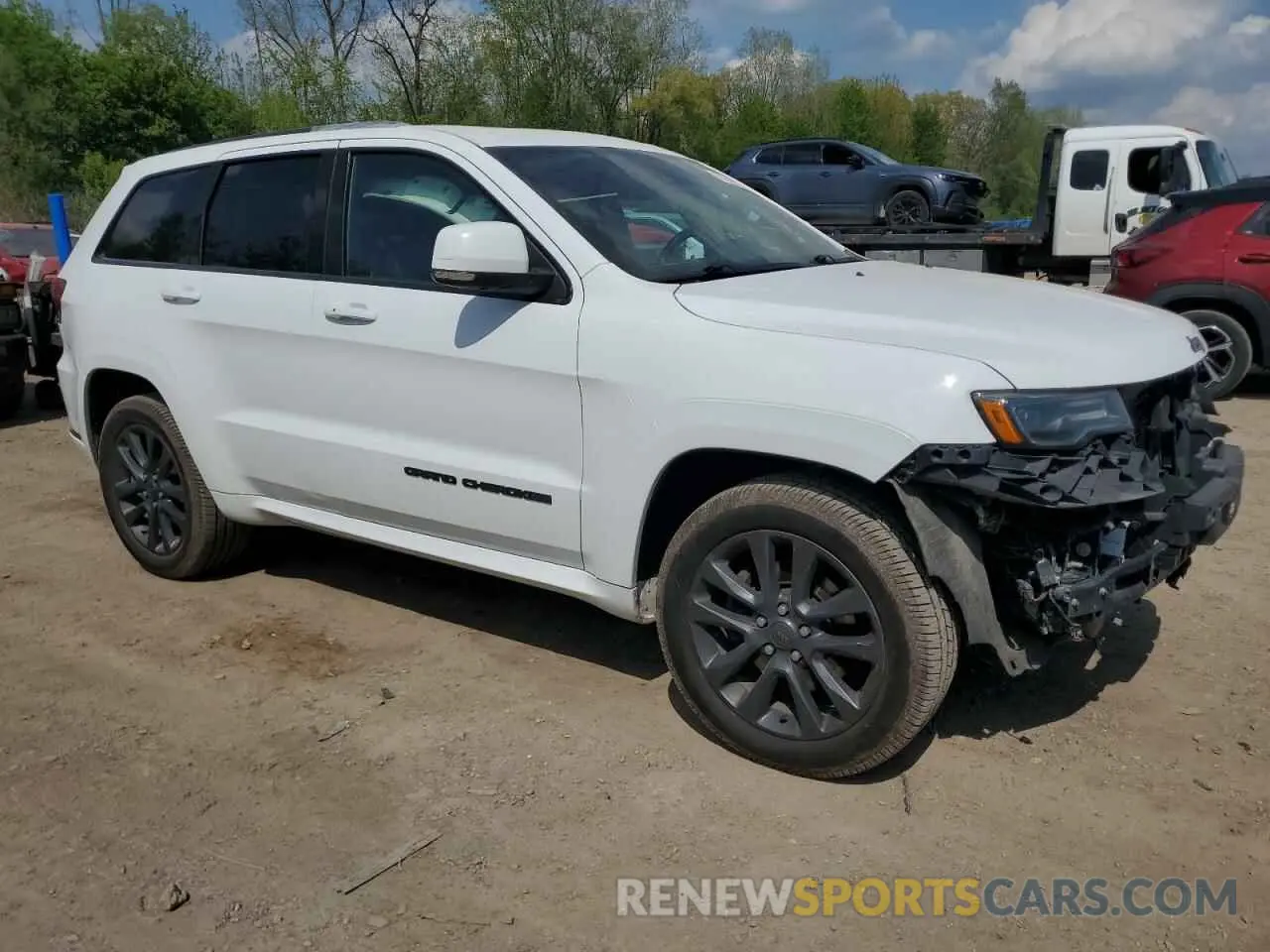 4 fotografías del automóvil dañado 1C4RJFCT7KC635389 JEEP GRAND CHER 2019