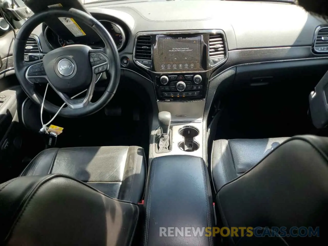 8 fotografías del automóvil dañado 1C4RJFCT7KC635389 JEEP GRAND CHER 2019