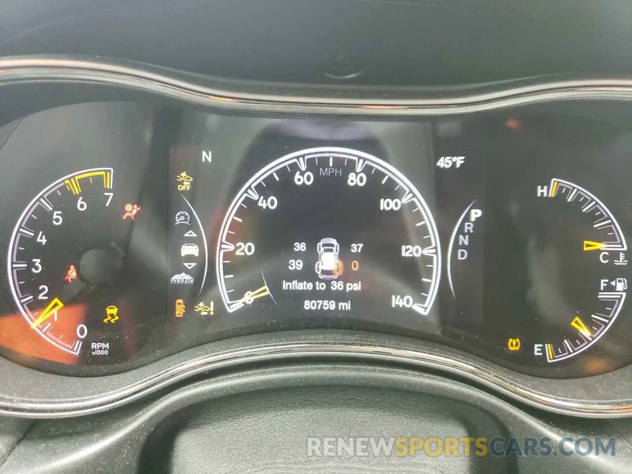 9 fotografías del automóvil dañado 1C4RJFCTXKC629294 JEEP GRAND CHER 2019