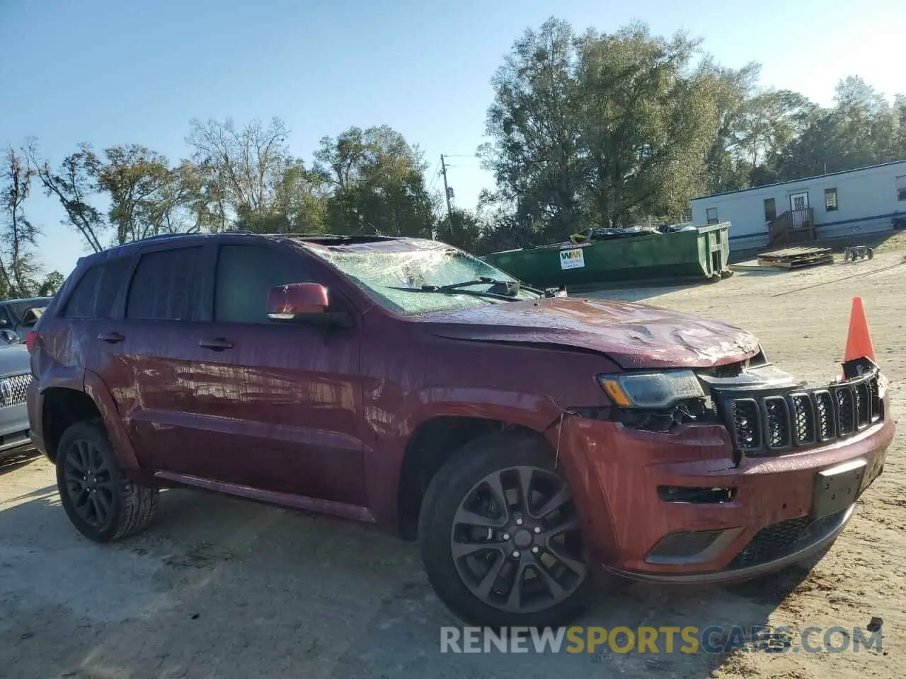 4 fotografías del automóvil dañado 1C4RJFCTXKC785349 JEEP GRAND CHER 2019