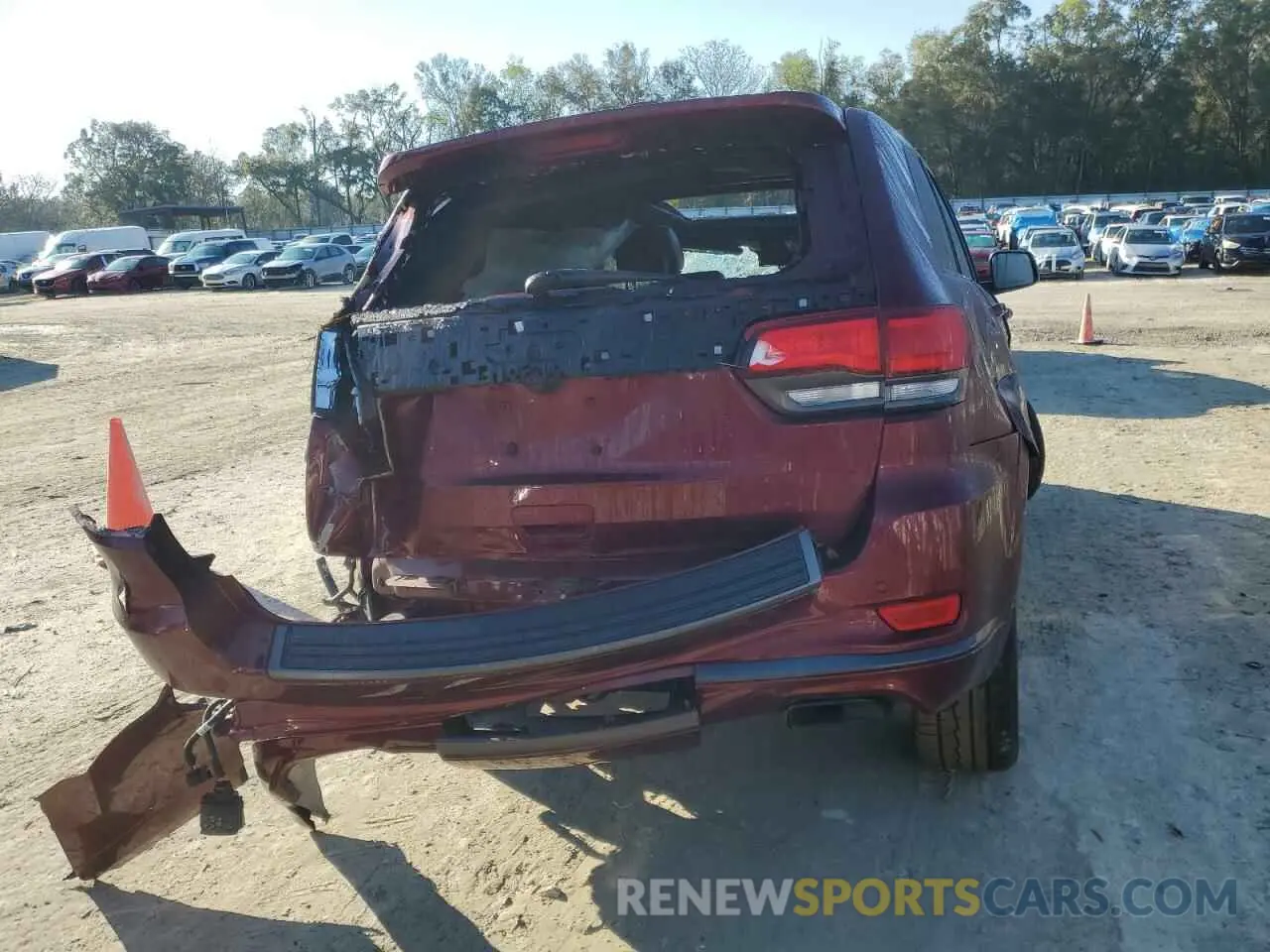 6 fotografías del automóvil dañado 1C4RJFCTXKC785349 JEEP GRAND CHER 2019