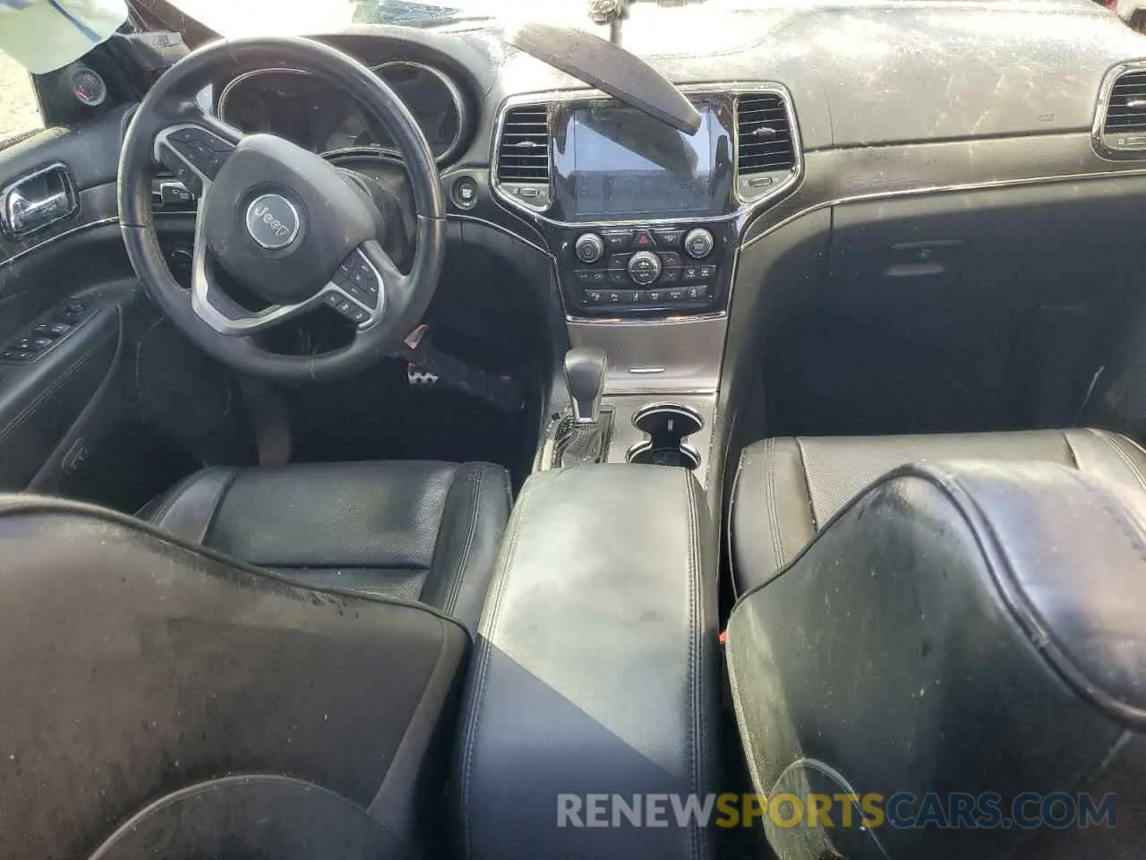 8 fotografías del automóvil dañado 1C4RJFCTXKC785349 JEEP GRAND CHER 2019