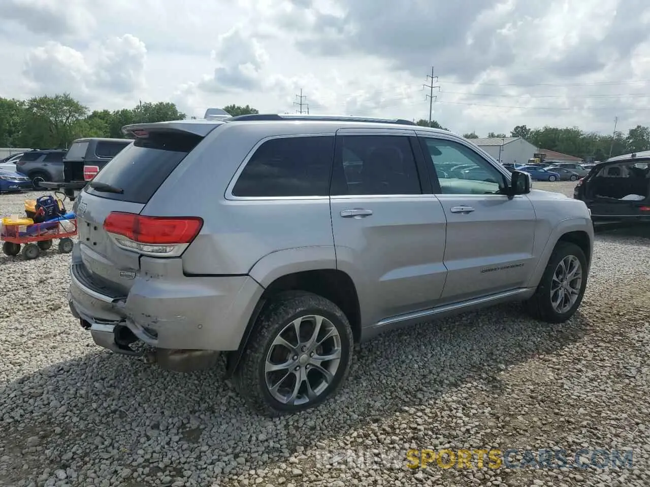 3 fotografías del automóvil dañado 1C4RJFJT3KC762191 JEEP GRAND CHER 2019