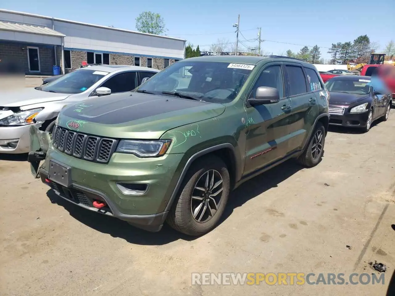 1 fotografías del automóvil dañado 1C4RJFLG1KC810528 JEEP GRAND CHER 2019