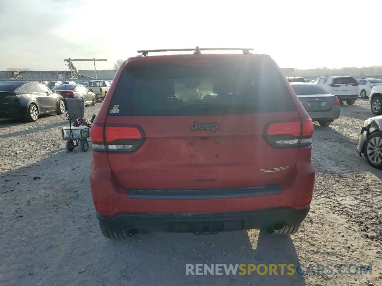 6 fotografías del automóvil dañado 1C4RJFLG2KC718876 JEEP GRAND CHER 2019