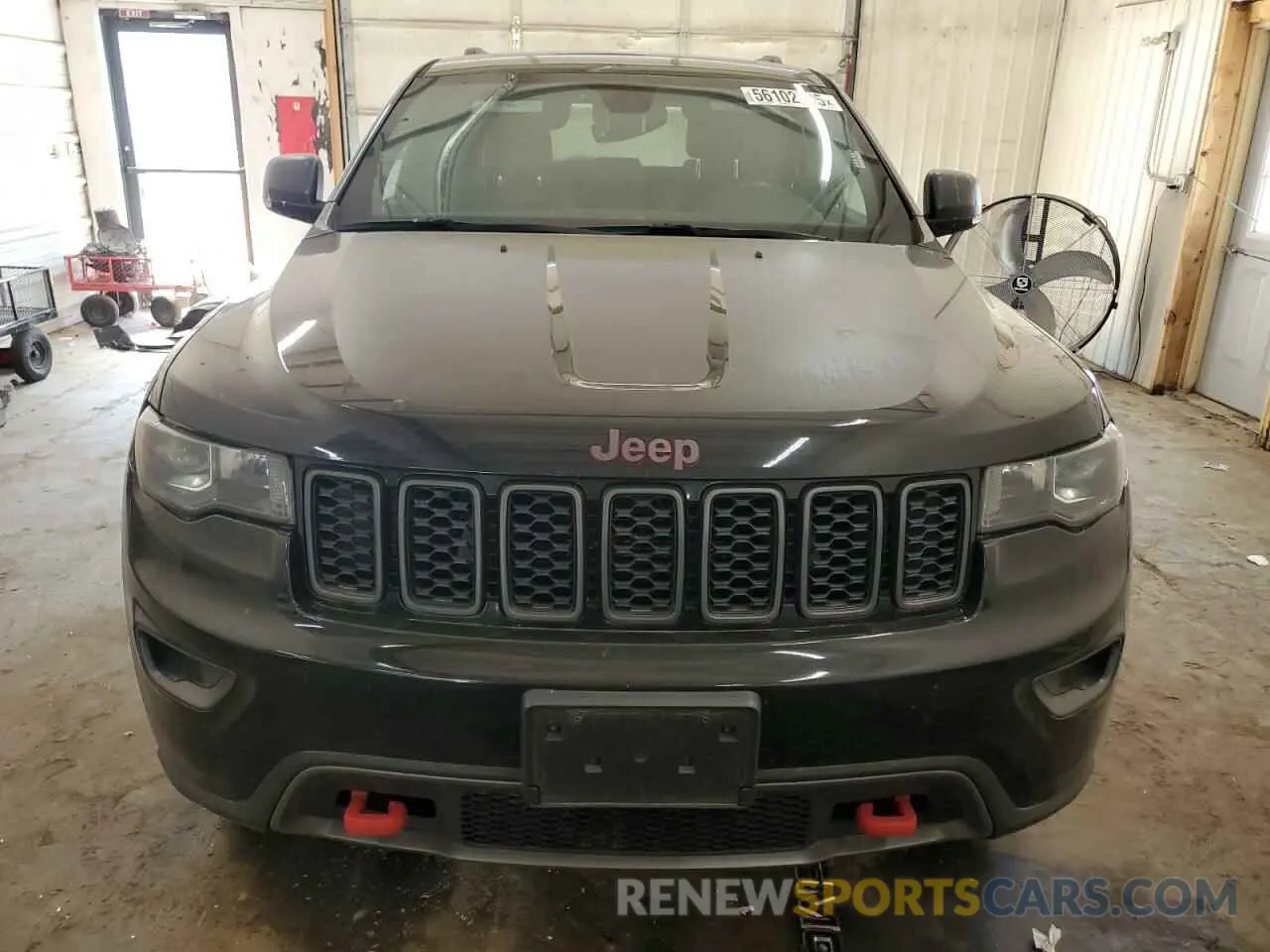 5 fotografías del automóvil dañado 1C4RJFLG8KC613582 JEEP GRAND CHER 2019