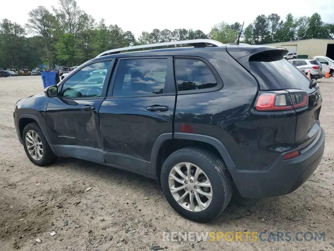2 fotografías del automóvil dañado 1C4PJLCB1LD528590 JEEP GRAND CHER 2020