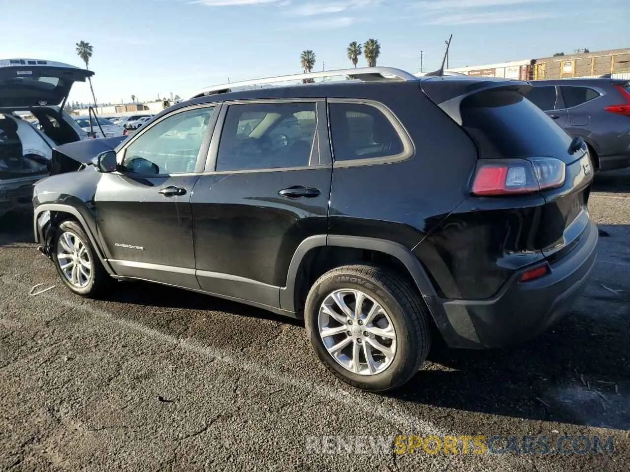 2 fotografías del automóvil dañado 1C4PJLCB2LD528100 JEEP GRAND CHER 2020