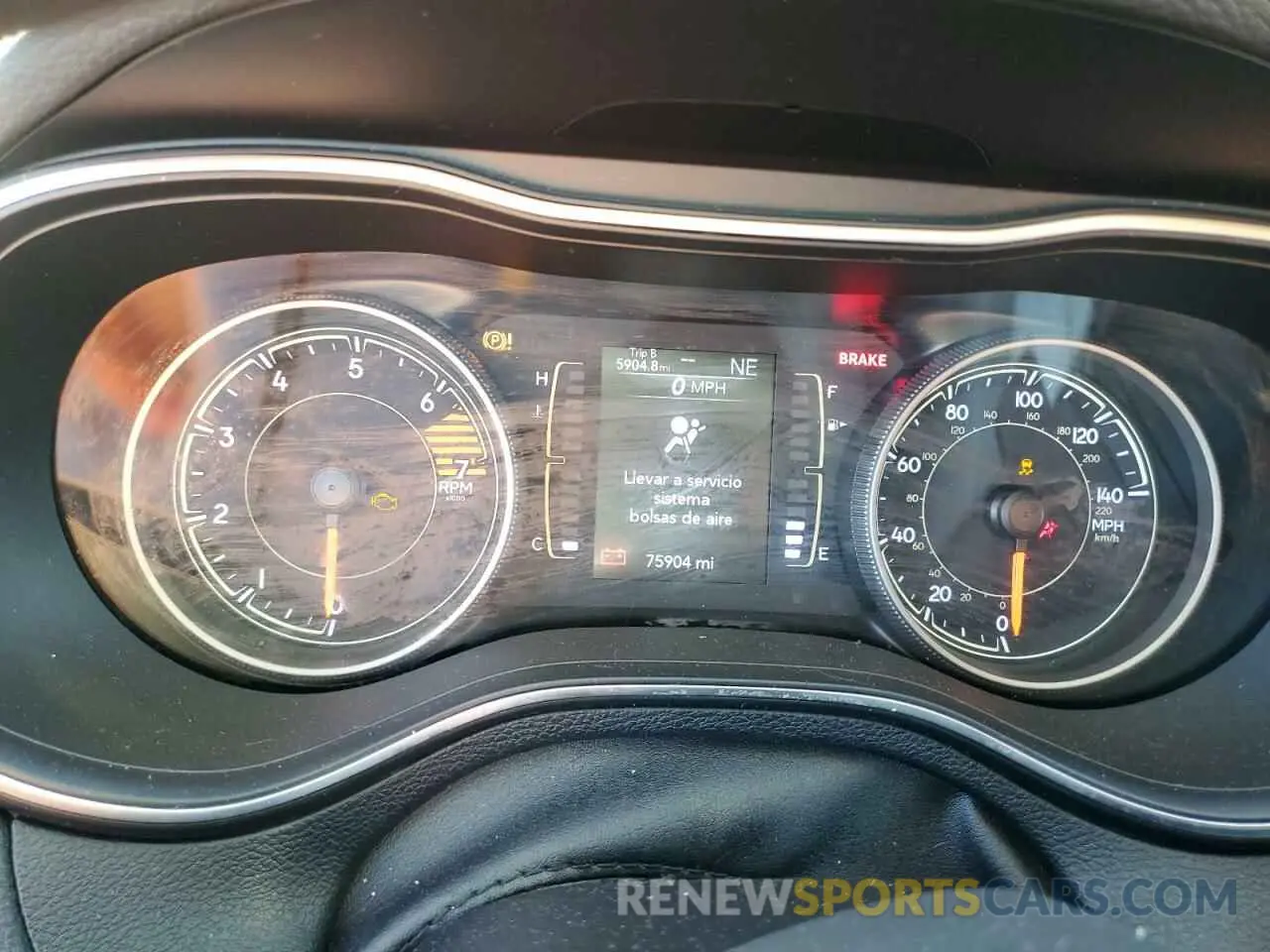 9 fotografías del automóvil dañado 1C4PJLCB2LD528100 JEEP GRAND CHER 2020