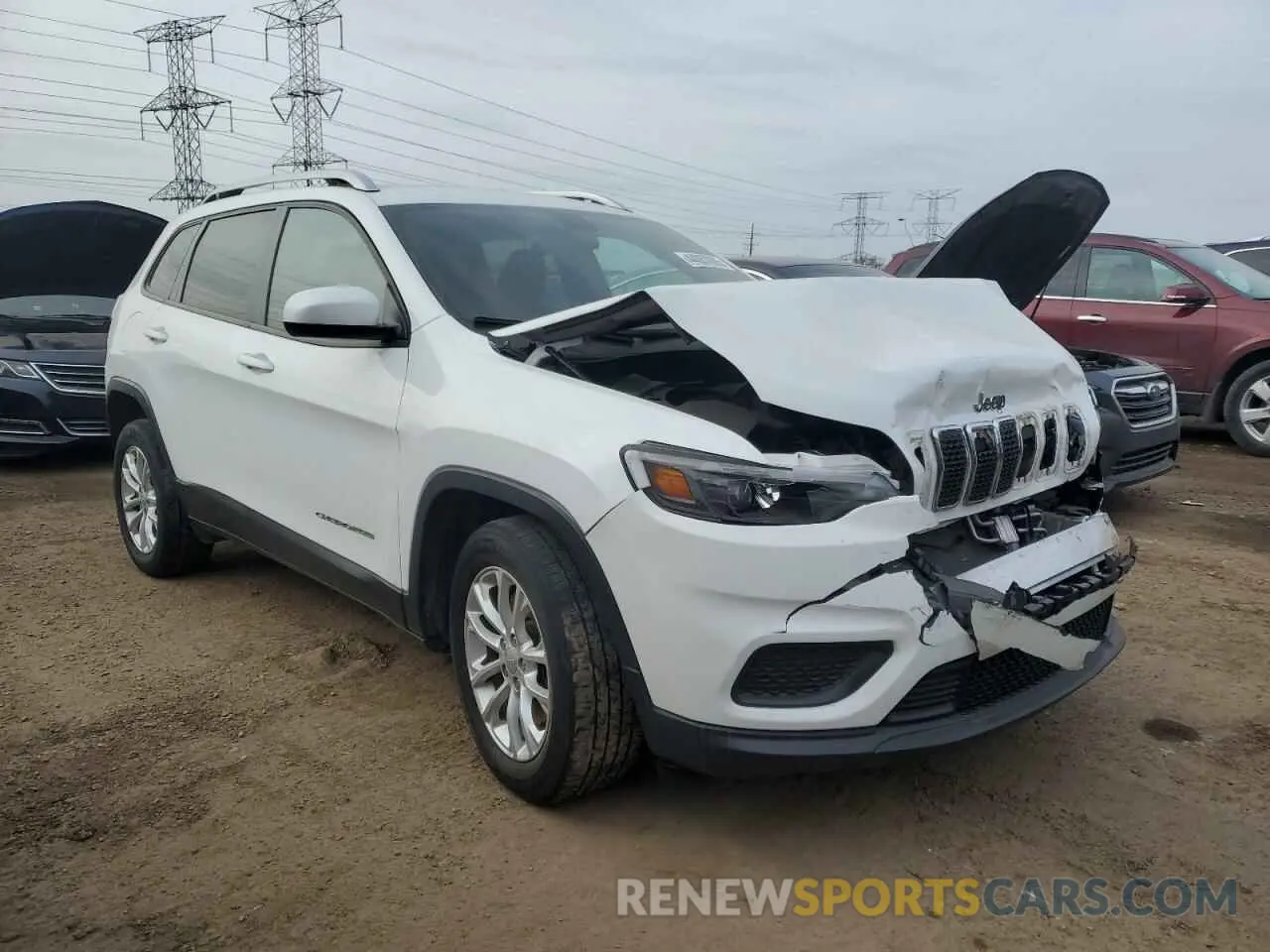 4 fotografías del automóvil dañado 1C4PJLCB3LD648519 JEEP GRAND CHER 2020