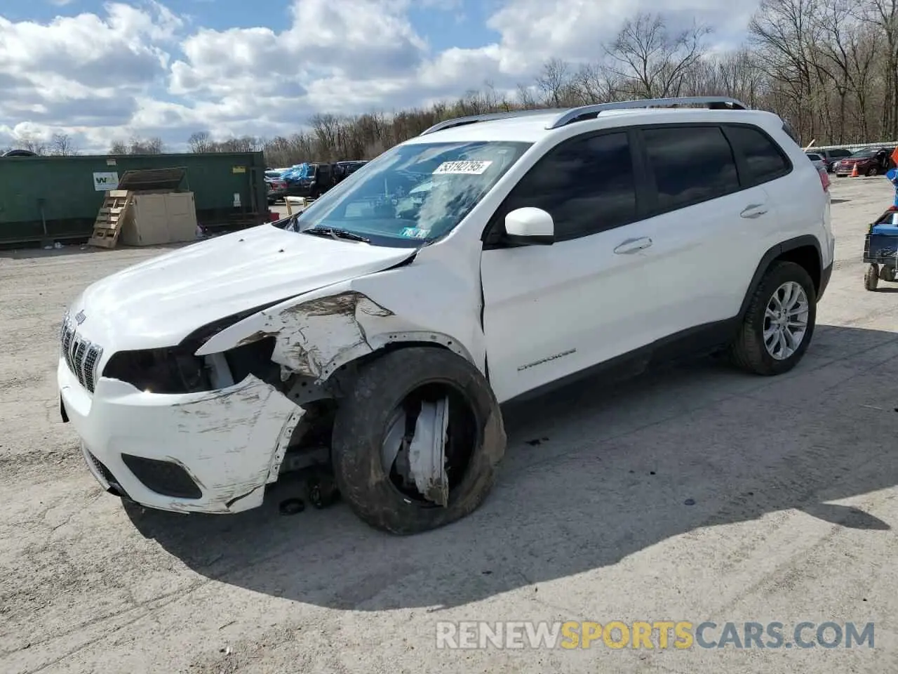 1 fotografías del automóvil dañado 1C4PJLCB4LD653051 JEEP GRAND CHER 2020