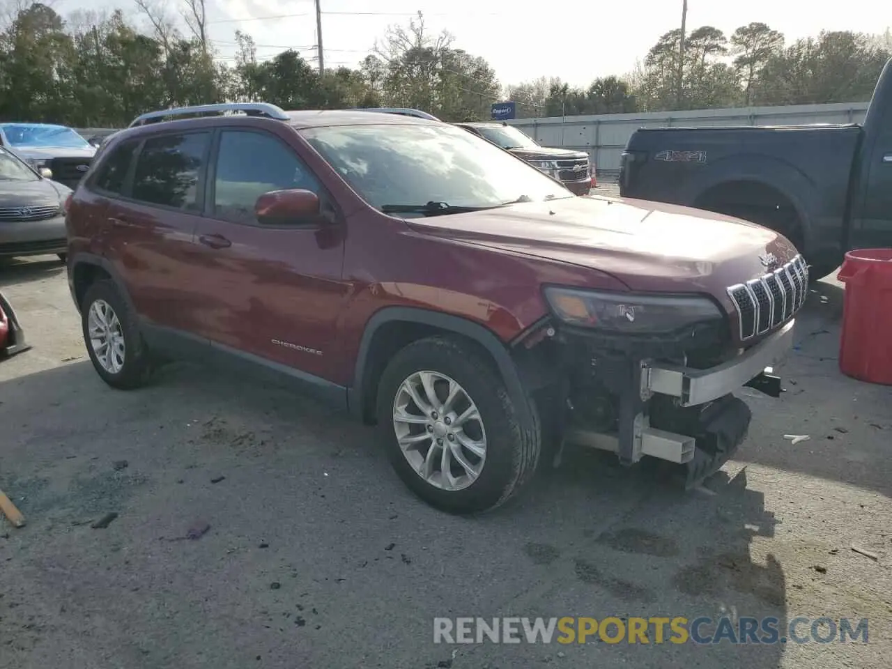 4 fotografías del automóvil dañado 1C4PJLCB5LD586430 JEEP GRAND CHER 2020