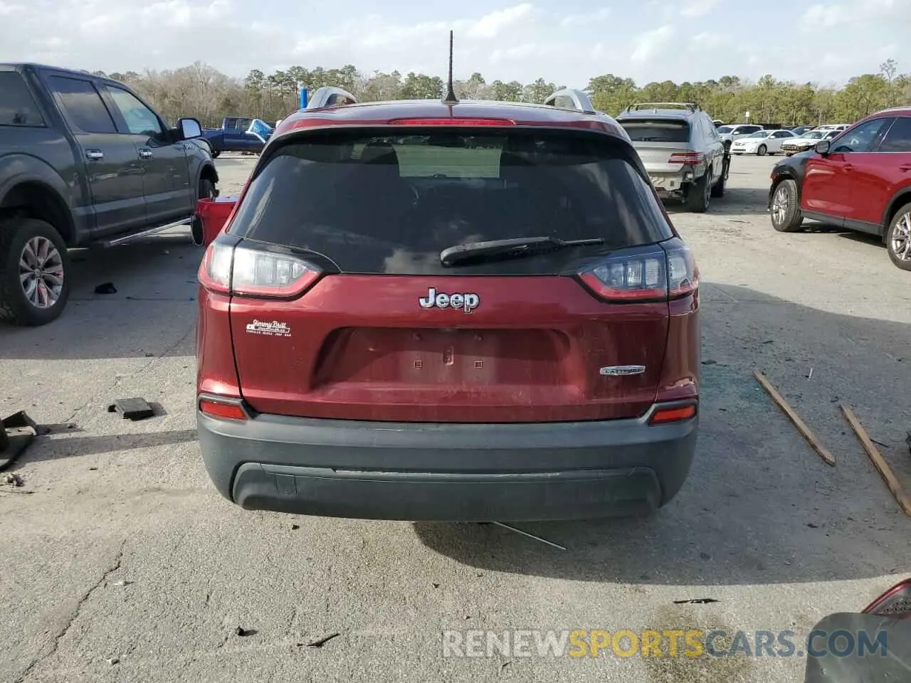 6 fotografías del automóvil dañado 1C4PJLCB5LD586430 JEEP GRAND CHER 2020