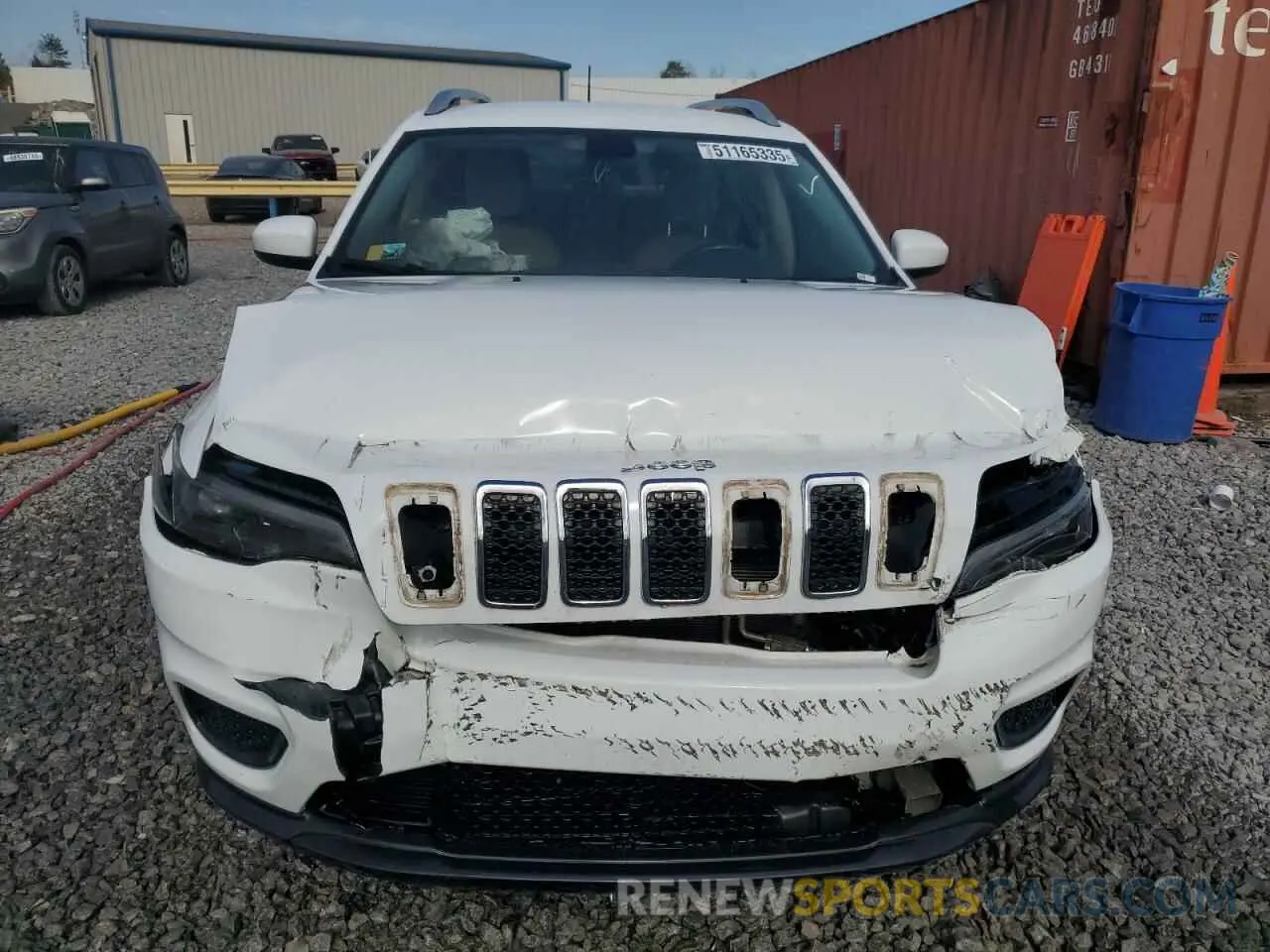 5 fotografías del automóvil dañado 1C4PJLCB6LD525488 JEEP GRAND CHER 2020