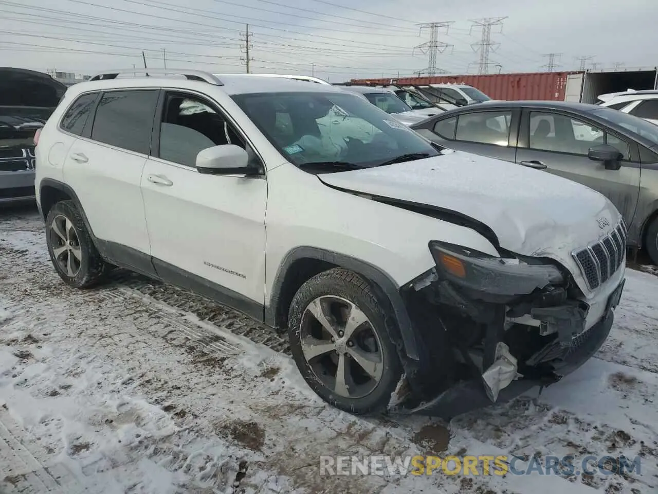 4 fotografías del automóvil dañado 1C4PJLDB4LD652545 JEEP GRAND CHER 2020