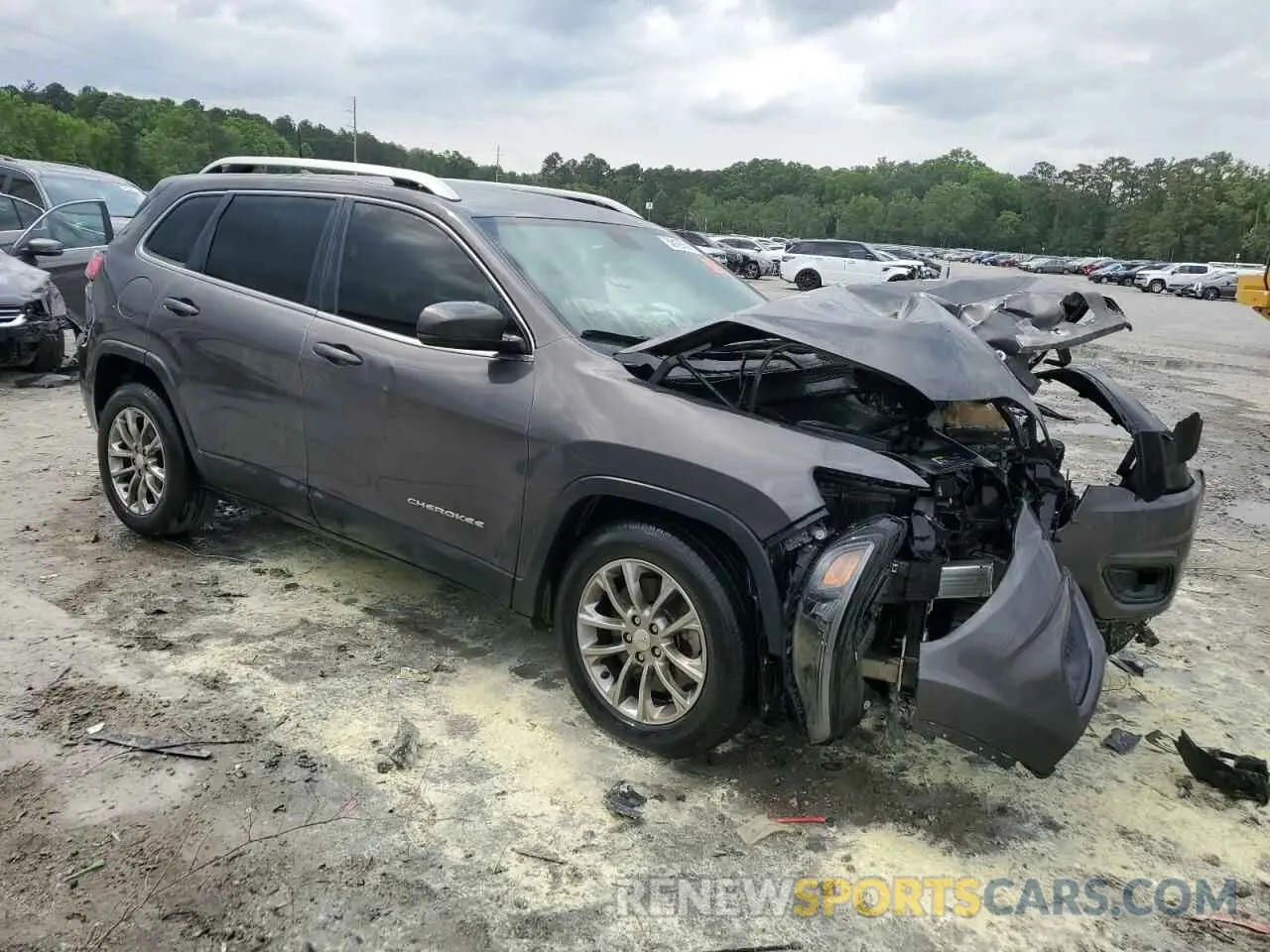 4 fotografías del automóvil dañado 1C4PJLLB2LD528551 JEEP GRAND CHER 2020