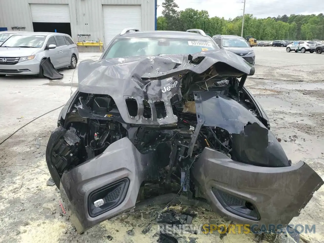 5 fotografías del automóvil dañado 1C4PJLLB2LD528551 JEEP GRAND CHER 2020