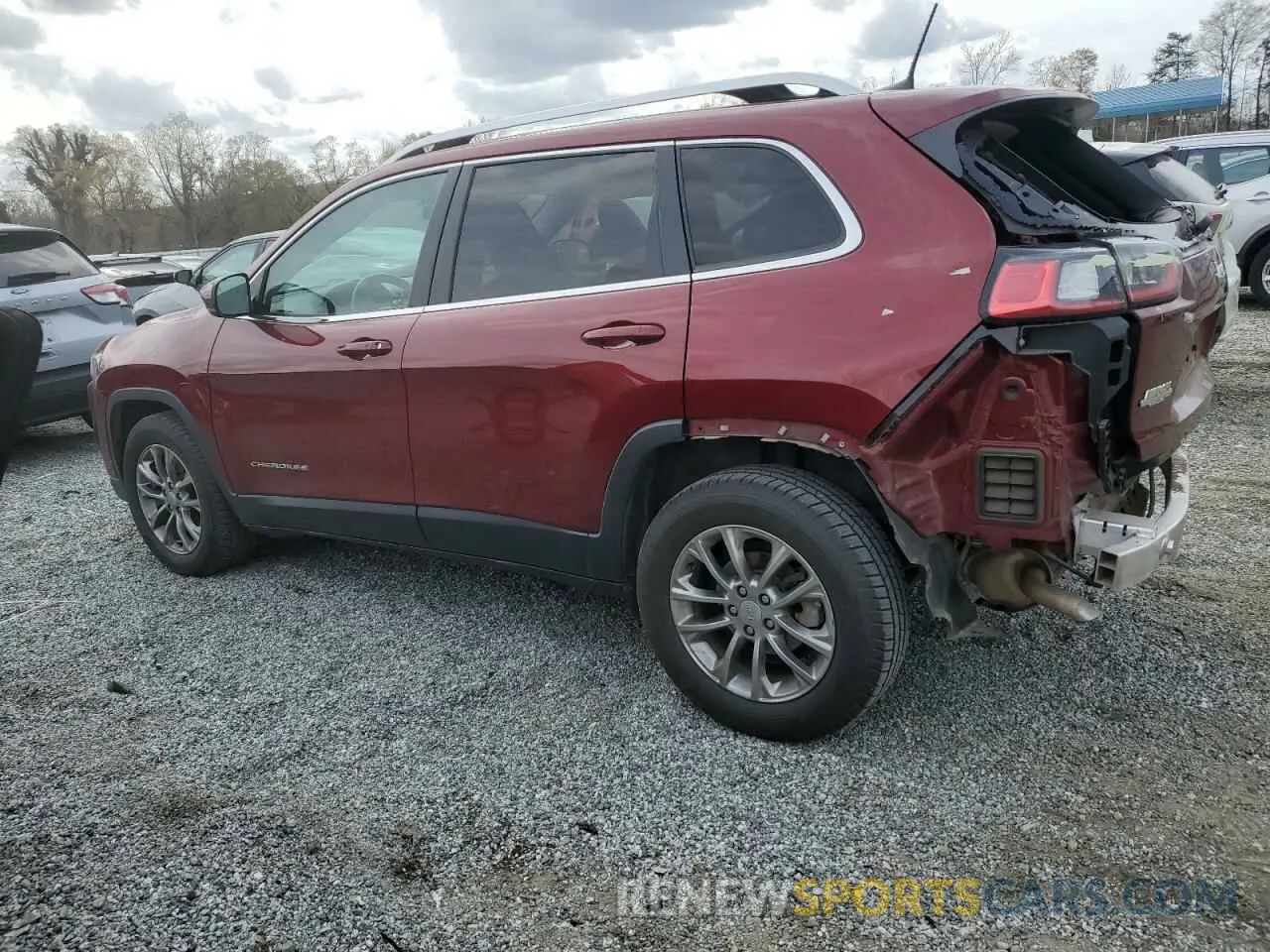 2 fotografías del automóvil dañado 1C4PJLLB5LD657299 JEEP GRAND CHER 2020