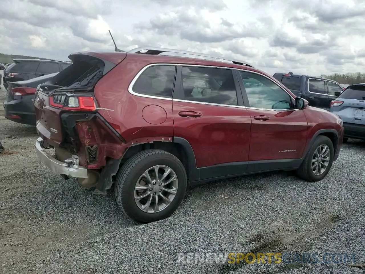 3 fotografías del automóvil dañado 1C4PJLLB5LD657299 JEEP GRAND CHER 2020