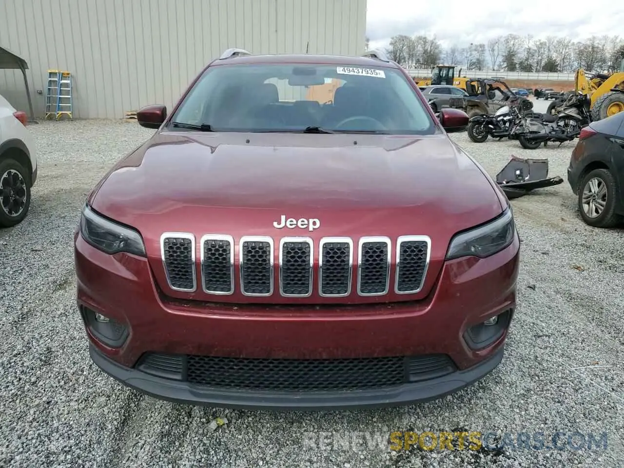 5 fotografías del automóvil dañado 1C4PJLLB5LD657299 JEEP GRAND CHER 2020