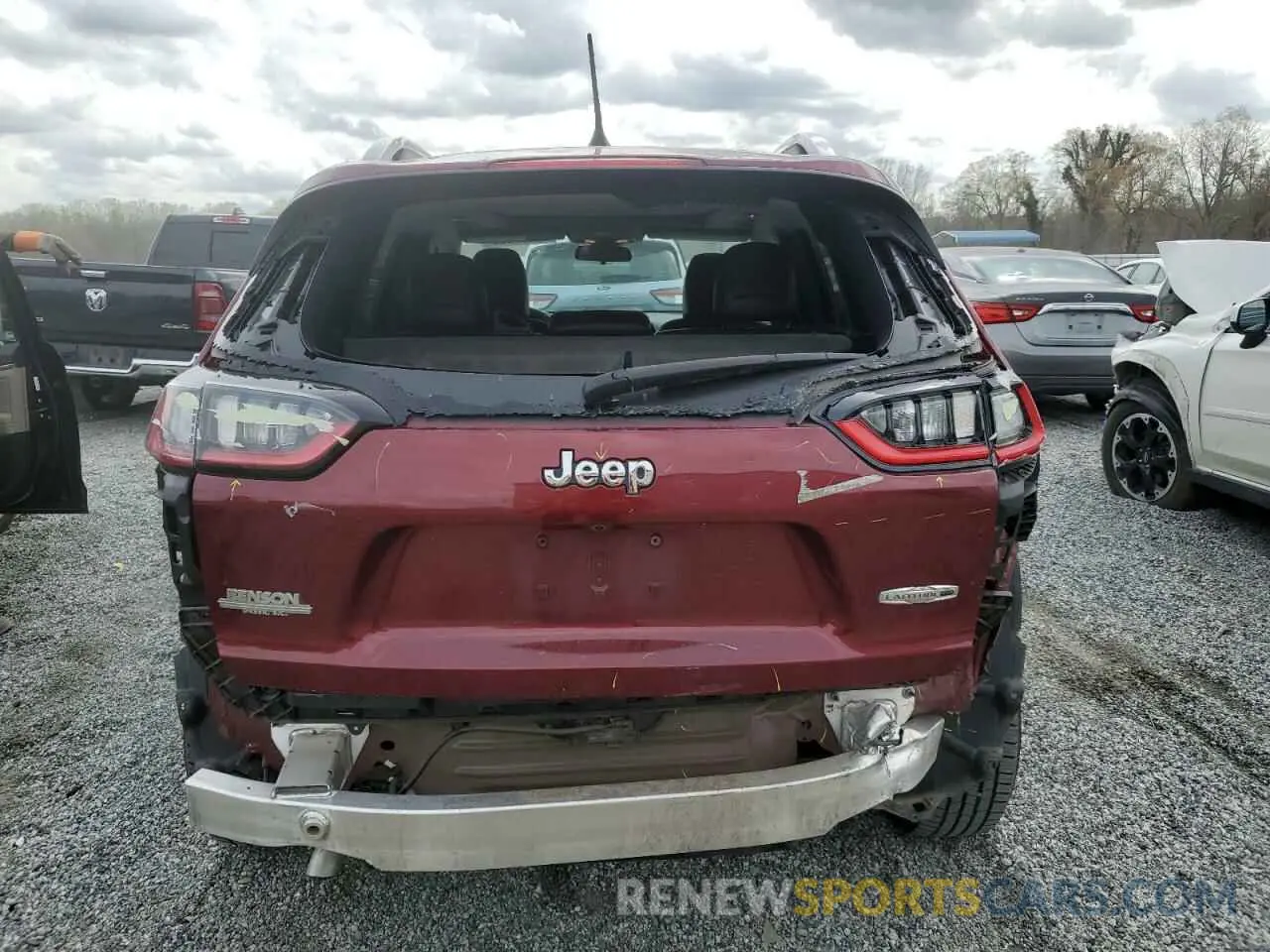 6 fotografías del automóvil dañado 1C4PJLLB5LD657299 JEEP GRAND CHER 2020