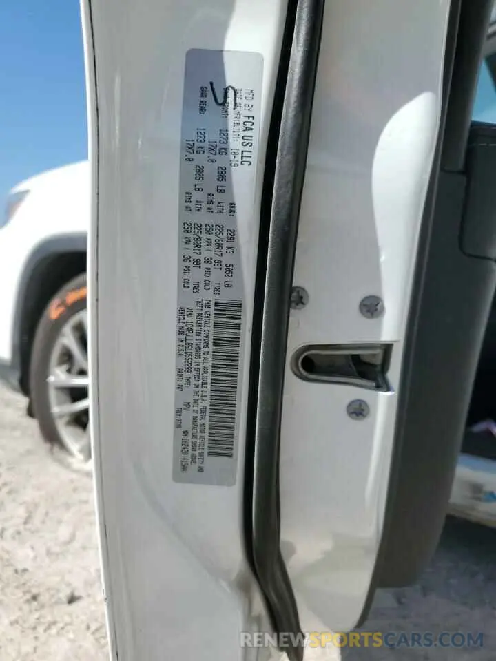 16 fotografías del automóvil dañado 1C4PJLLB6LD552299 JEEP GRAND CHER 2020