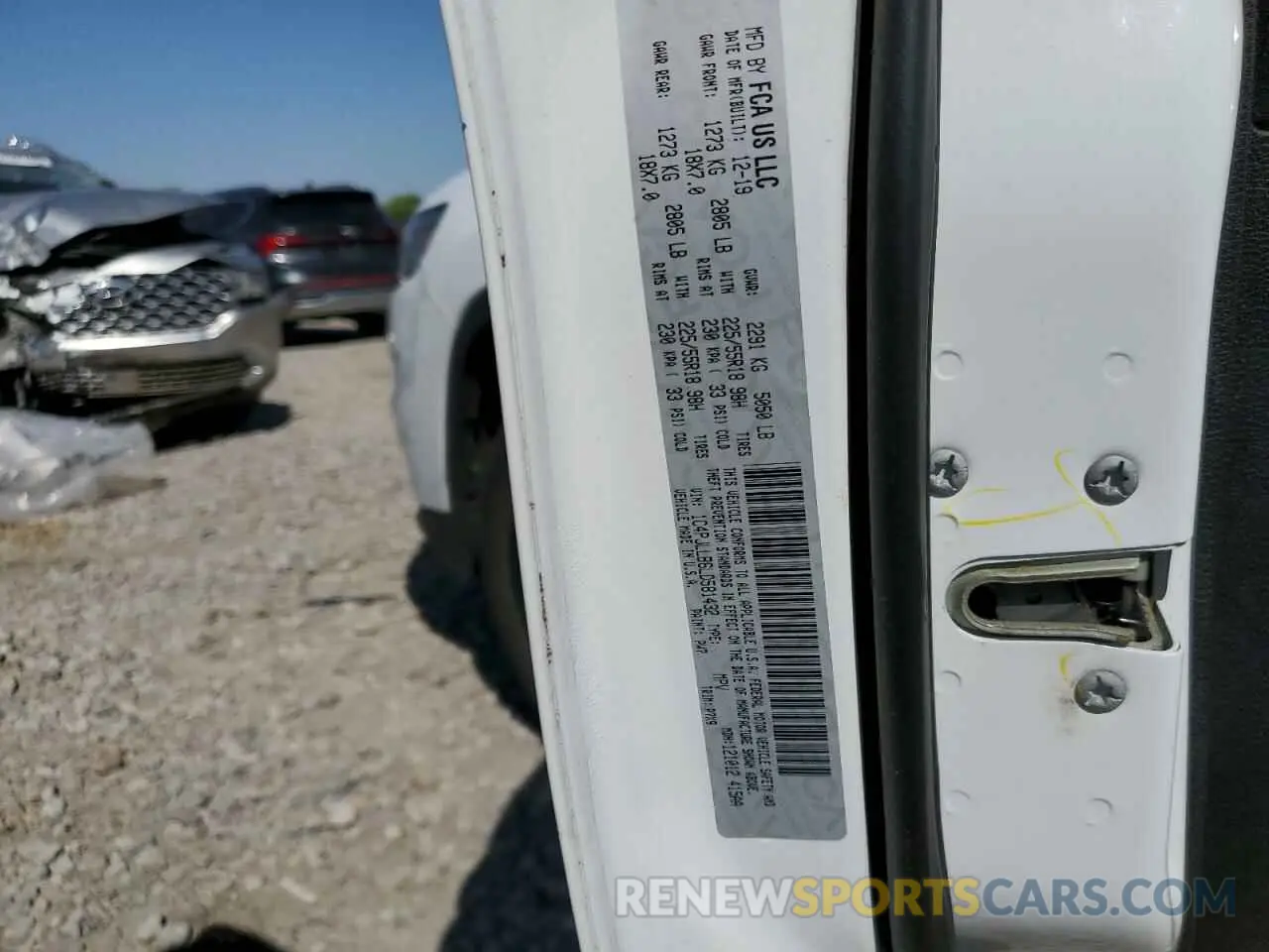 13 fotografías del automóvil dañado 1C4PJLLB6LD581432 JEEP GRAND CHER 2020