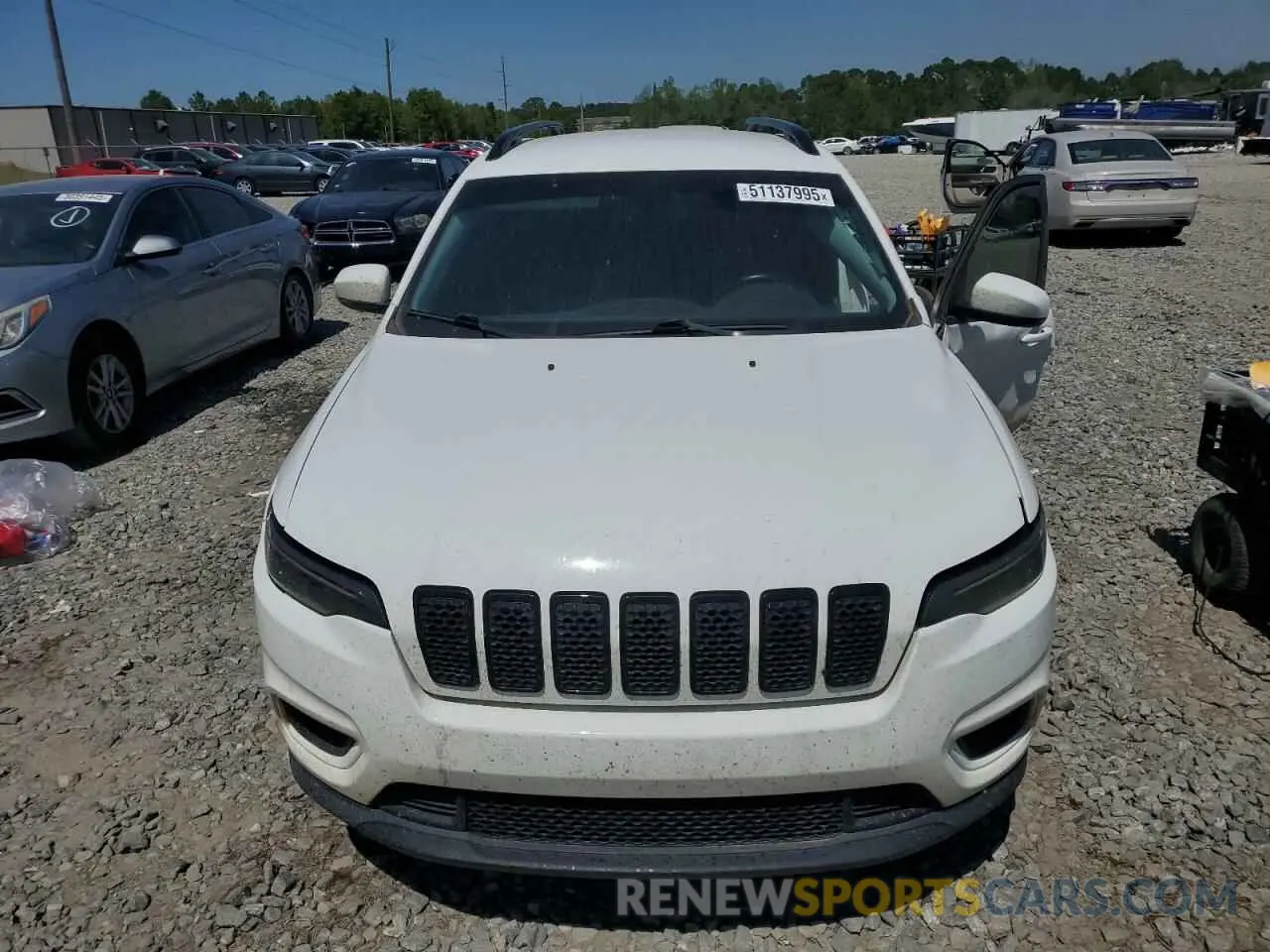 5 fotografías del automóvil dañado 1C4PJLLB7LD507615 JEEP GRAND CHER 2020