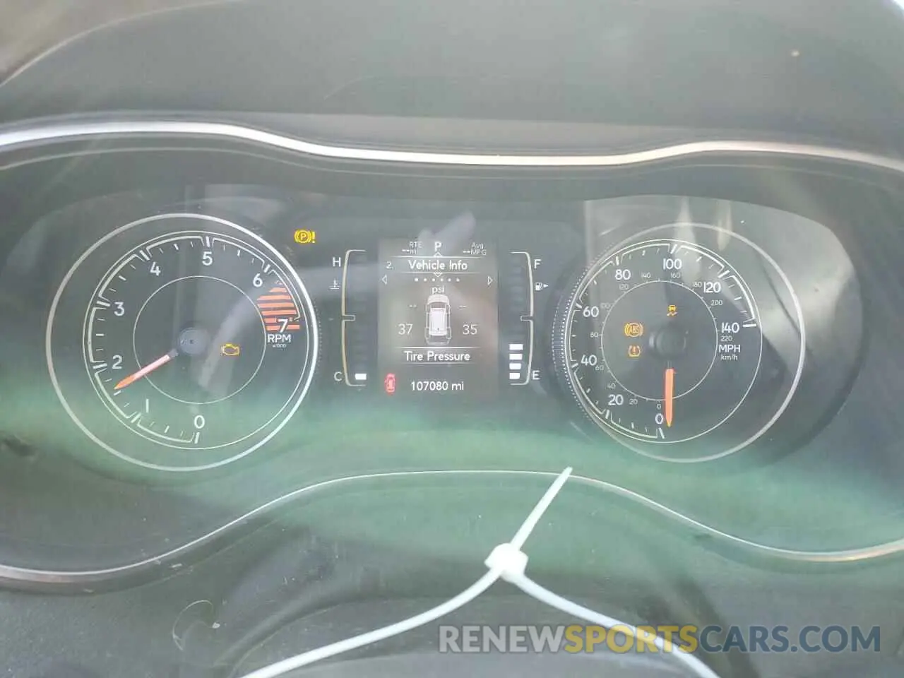 9 fotografías del automóvil dañado 1C4PJLLB7LD592830 JEEP GRAND CHER 2020