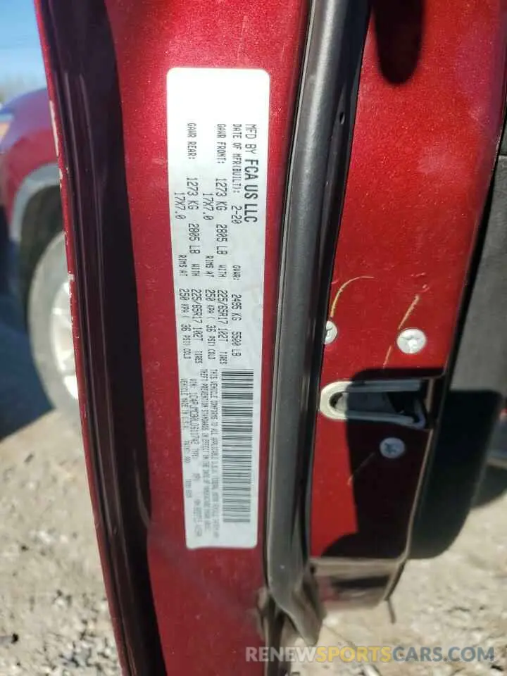 13 fotografías del automóvil dañado 1C4PJMCB0LD611742 JEEP GRAND CHER 2020