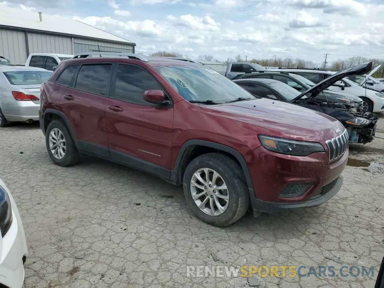4 fotografías del automóvil dañado 1C4PJMCB0LD611742 JEEP GRAND CHER 2020