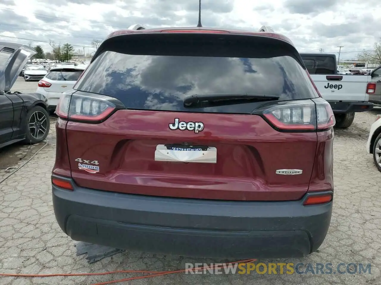 6 fotografías del automóvil dañado 1C4PJMCB0LD611742 JEEP GRAND CHER 2020